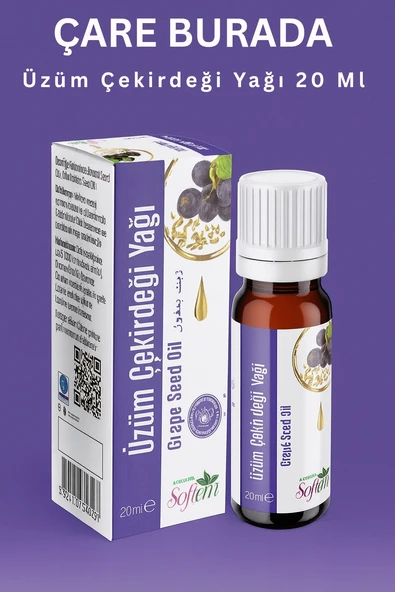 Softem Üzüm Çekirdeği Yağı 20 Ml - Resim 2