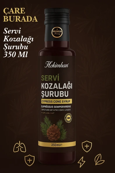 Servi Kozalağı Şurubu 350 ml ürün görseli 1