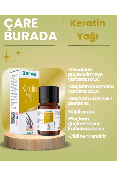 Keratin Yağı 10 ml ürün görseli 1