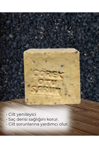 Çörek Otu Sabunu Doğal El Yapımı Cilt Yenileyici ürün görseli 1