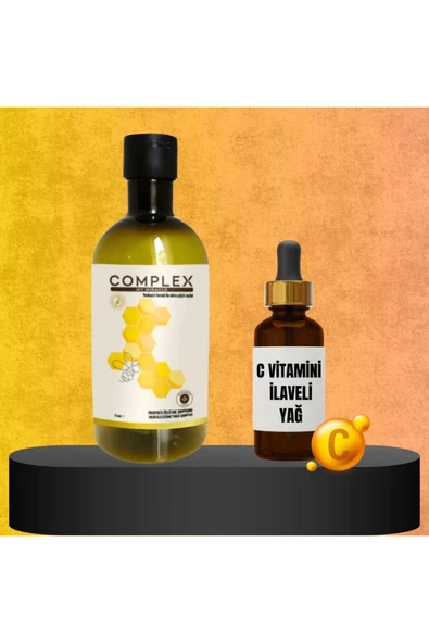 Propolis Özlü Saç Şampuanı + C Vitamin İlaveli Yağ ürün görseli 1