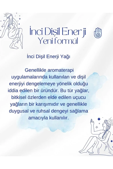 İnci Dişil Enerji Yağı 10 ml - Resim 3