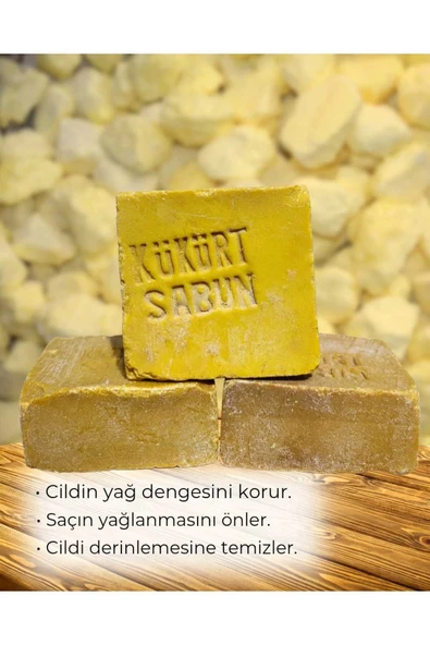 Kükürt Sabunu Cilt Temizliği 3 adet ürün görseli 1