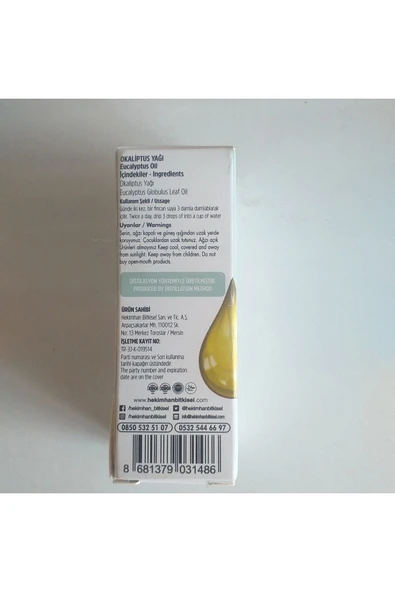 Okaliptus Yağı 20 ml ürün görseli 1
