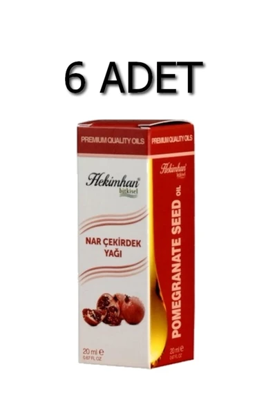 Nar Çekirdeği Yağı 20 Ml 6 Adet ürün görseli 1