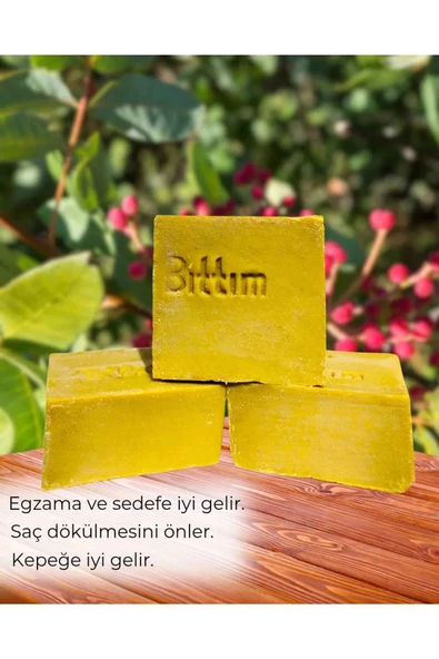 Bıttım Sabunu Doğal El Yapımı 3 adet ürün görseli 1