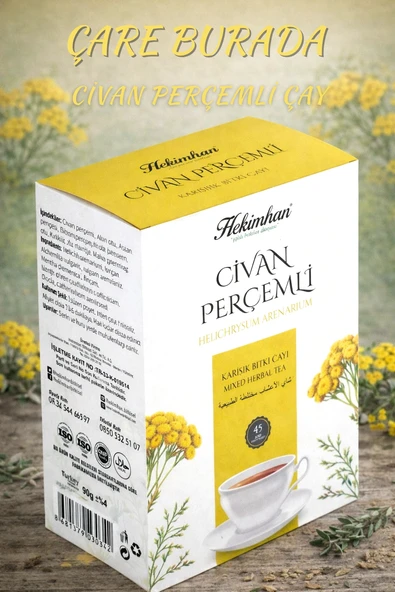 Civan Perçemli Karışık Bitki Çayı (45'li Süzen Poşet) ürün görseli 1