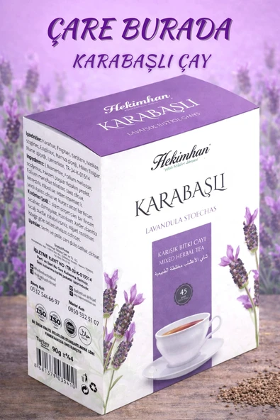Karabaş Karışık Bitki Çayı (45'li Süzen Poşet) ürün görseli 1