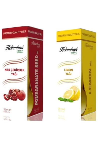 Nar Çekirdek Yağı 20 ml ve Limon Yağı 20 ml ürün görseli 1