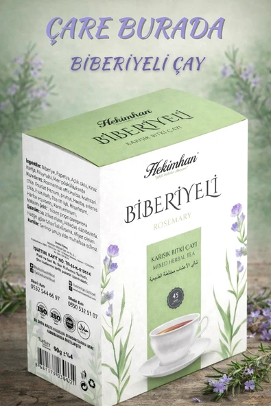 Biberiyeli Karışık Bitki Çayı (45'li Süzen Poşet) ürün görseli 1