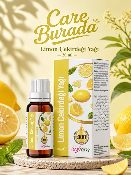 Limon Çekirdeği Yağı 20 ml ürün görseli 1