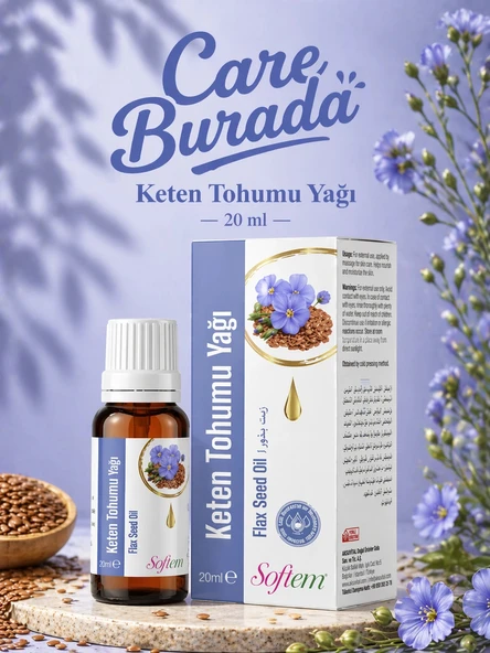 Keten Tohumu Yağı 20 Ml ürün görseli 1