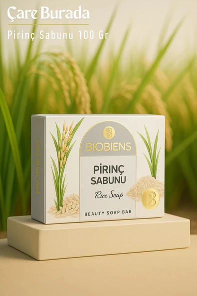 Biobiens - Pirinç Sabunu 100 Gr ürün görseli 1