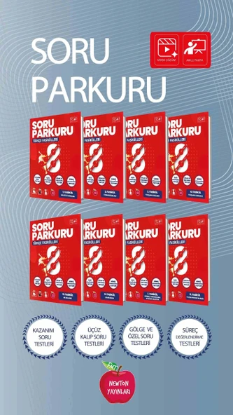 Newton 8.Sınıf Soru Parkuru Türkçe Set Yeni ürün görseli 1