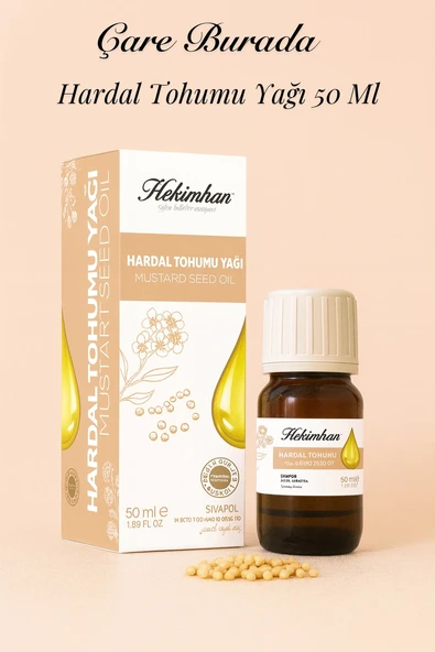 Hekimhan - Hardal Tohumu Yağı 50 Ml ürün görseli 1