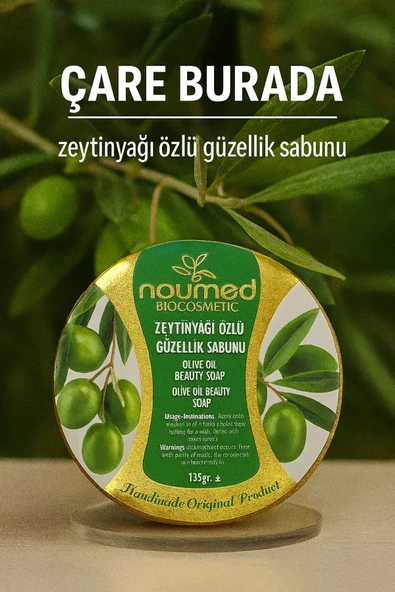 Naumed Biocosmetic - Zeytinyağı Özlü Güzellik Sabunu ürün görseli 1