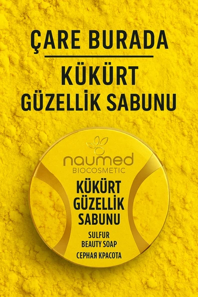 Naumed Biocosmetic - Kükürt Güzellik Sabunu ürün görseli 1