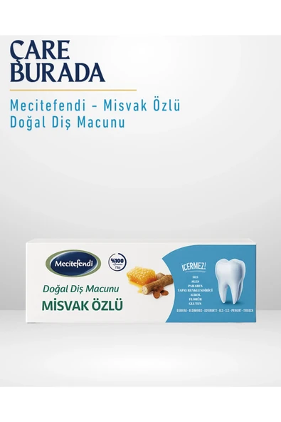 Mecitefendi - Misvak Özlü Doğal Diş Macunu ürün görseli 1