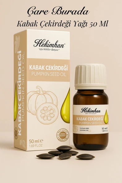 Hekimhan - Kabak Çekirdeği Yağı 50 Ml ürün görseli 1