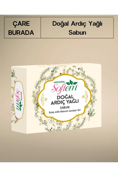 Doğal Ardıç Yağlı Sabun 130 gr ürün görseli 1
