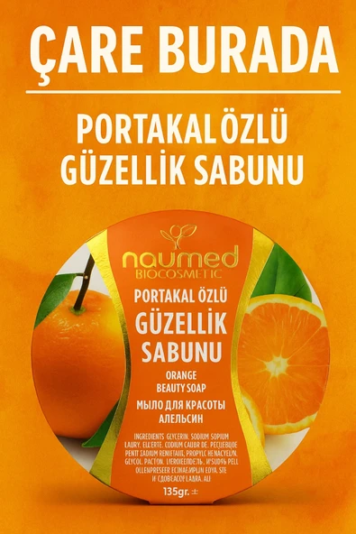 Naumed Biocosmetic - Portakal Özlü Güzellik Sabunu ürün görseli 1