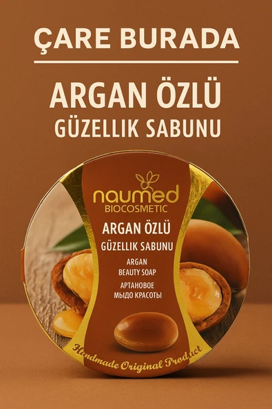 Naumed Biocosmetic - Argan Özlü Güzellik Sabunu ürün görseli 1