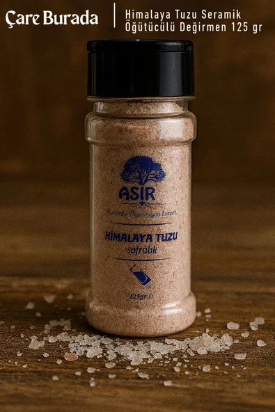 Asır - Sofralık Himalaya Tuzu 125 gr ürün görseli 1