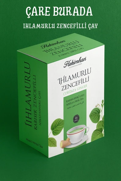Ihlamurlu & Zencefilli Karışık Bitki Çayı 45'li Süzen Poşet ürün görseli 1