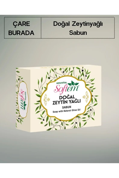 Doğal Zeytin Yağlı Sabun 130 gr ürün görseli 1