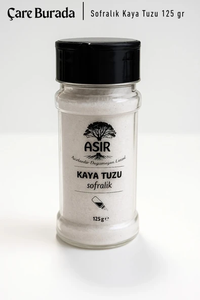 Asır - Sofralık Kaya Tuzu 125 gr ürün görseli 1