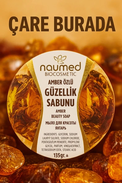 Naumed Biocosmetic - Amber Özlü Güzellik Sabunu ürün görseli 1