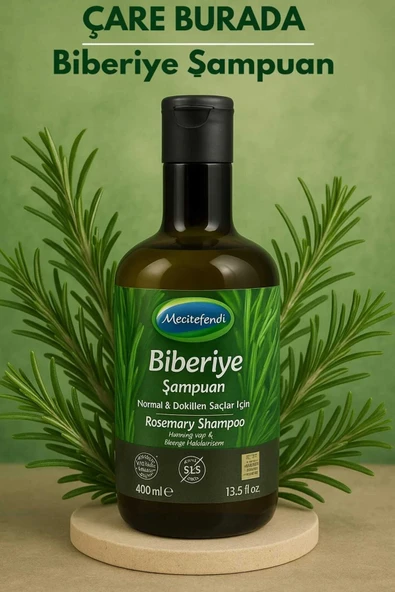 Biberiye Şampuan 400 ml (Dökülmeye Eğilimli Saçlar) ürün görseli 1
