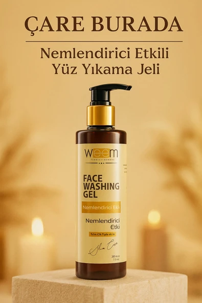Weem - Nemlendirici Etkili Yüz Yıkama Jeli 225 Ml ürün görseli 1