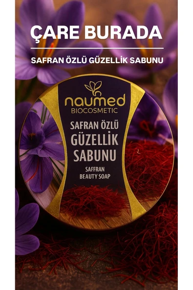 Naumed Biocosmetic - Safran Özlü Güzellik Sabunu ürün görseli 1