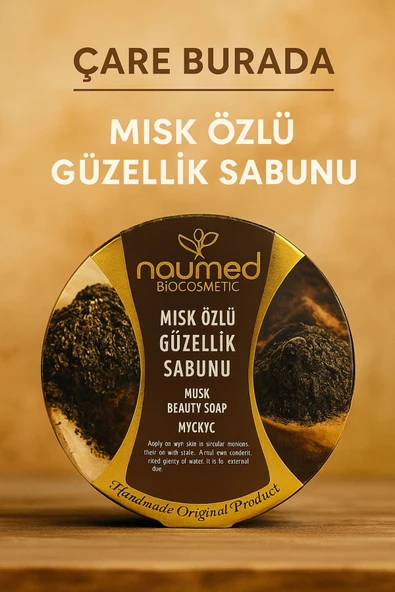 Naumed Biocosmetic - Misk Özlü Güzellik Sabunu ürün görseli 1