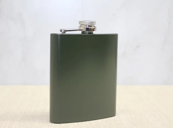 Tekli Haki 7 Oz Matara Alk3899 ürün görseli 1
