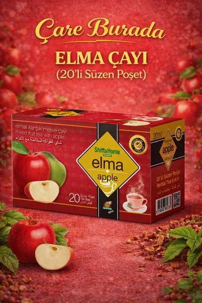 Elma Çayı (20 Süzen Poşet) ürün görseli 1