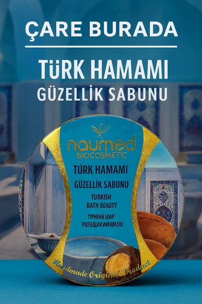 Naumed Biocosmetic - Türk Hamamı Kokulu Güzellik Sabunu ürün görseli 1