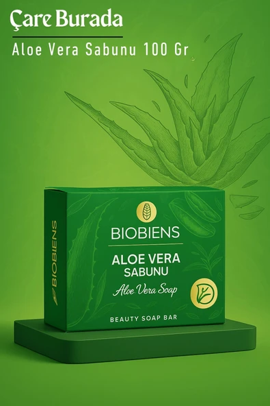 Biobiens - Aloe Vera Sabunu 100 Gr ürün görseli 1