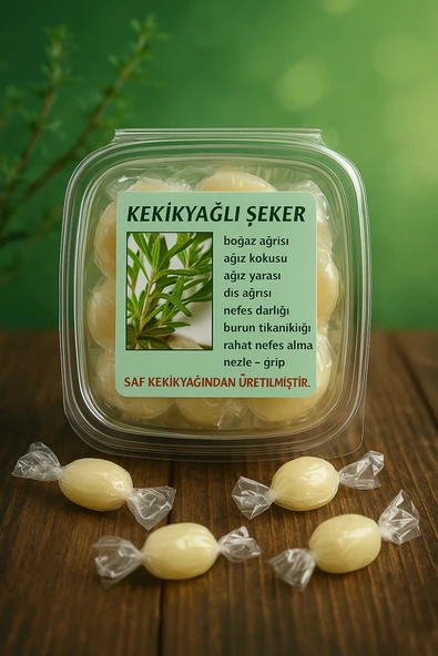 Doğal Kekikyağlı Şeker (25 Adet) ürün görseli 1