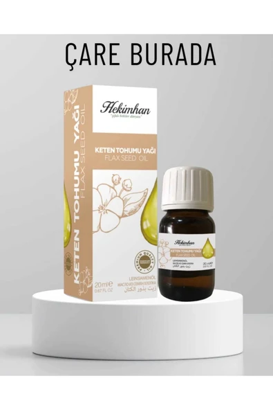 Keten Tohumu Yağı 20 ml ürün görseli 1