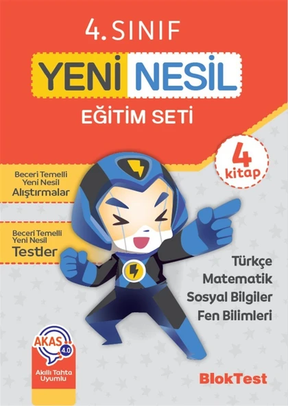 Tudem 4. Sınıf Yeni Nesil Eğitim Seti ürün görseli 1