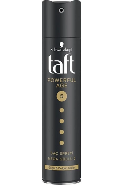 Taft Saç Spreyi Powerful Age 250 ml ürün görseli 1