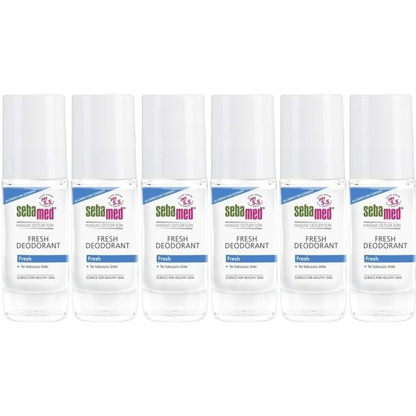 Sebamed Roll-On 50ML Fresh (6 Lı Set) ürün görseli 1