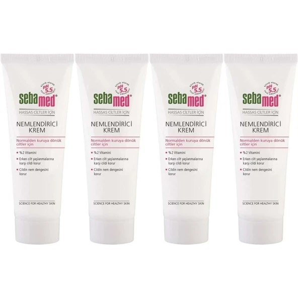 Sebamed Nemlendirici Krem Tüp 50ML (Günlük Kullanım) (4 Lü Set) ürün görseli 1