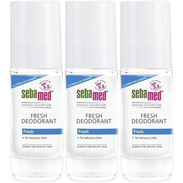 Sebamed Roll-On 50ML Fresh (3 Lü Set) ürün görseli 1