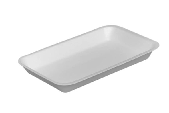 Tek Kullanımlık Mod 2 - 500 Gr. Beyaz Köpük Kase Tabak - 18x13x3 Cm. - 10 Adetlik 1 Paket ürün görseli 1