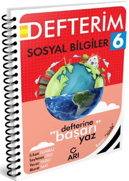 Arı Yayıncılık 6. Sınıf Sosyal Bilgiler Akıllı Defteri ürün görseli 1