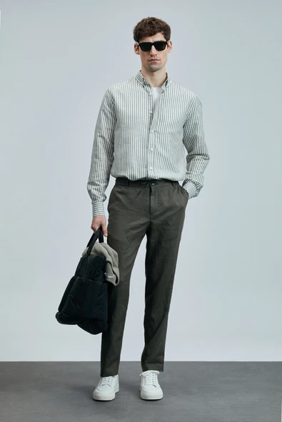 Karl Smart Erkek Chino Pantolon Slim Fit Lufian ürün görseli 1