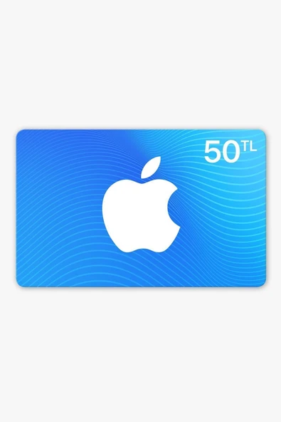 50 TL Tutarında App Store & iTunes Hediye Kartı ürün görseli 1